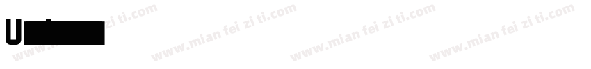 Uniform Italic字体转换